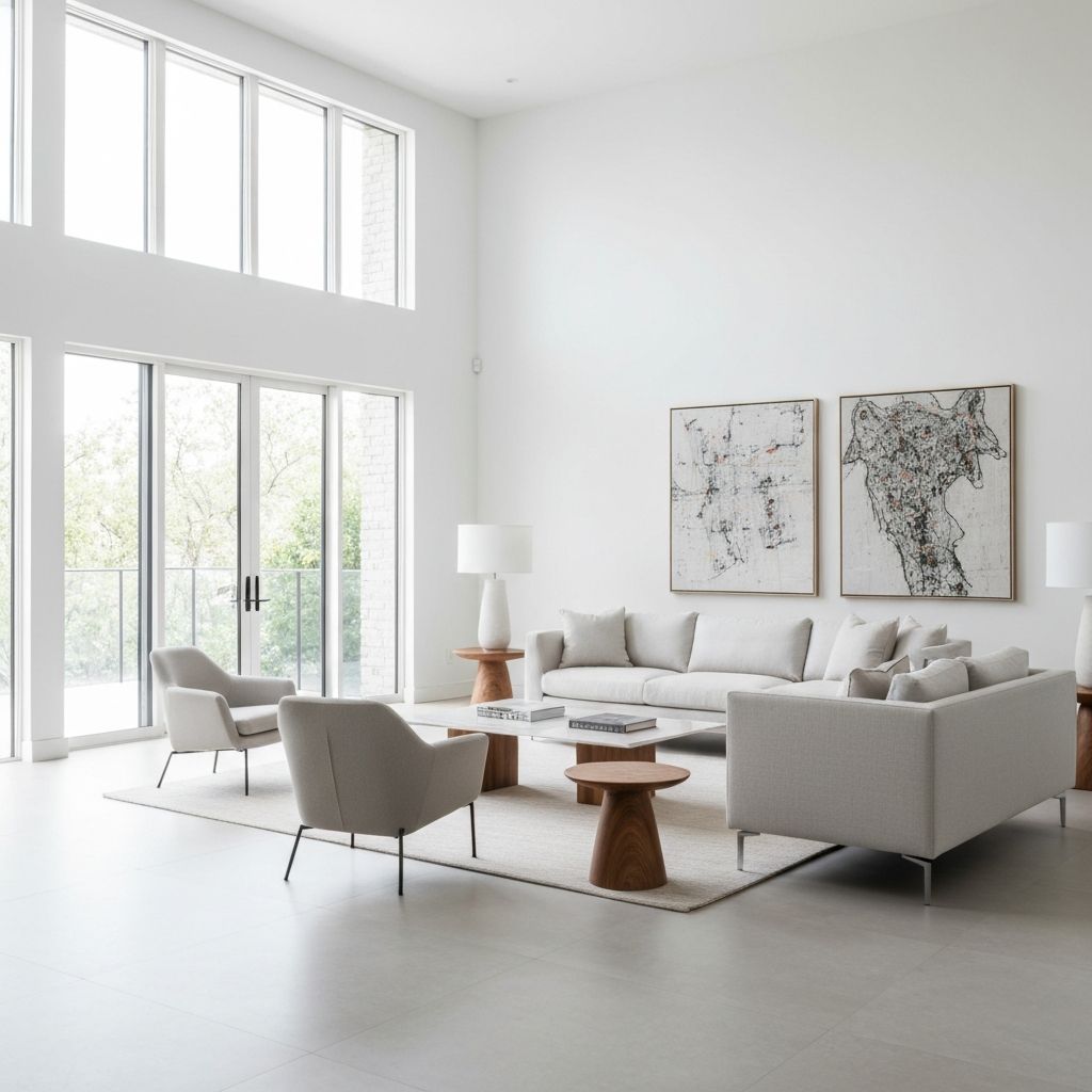 Salon contemporain